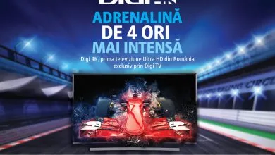 Digi 4K - primul post TV din România care va emite în 4K