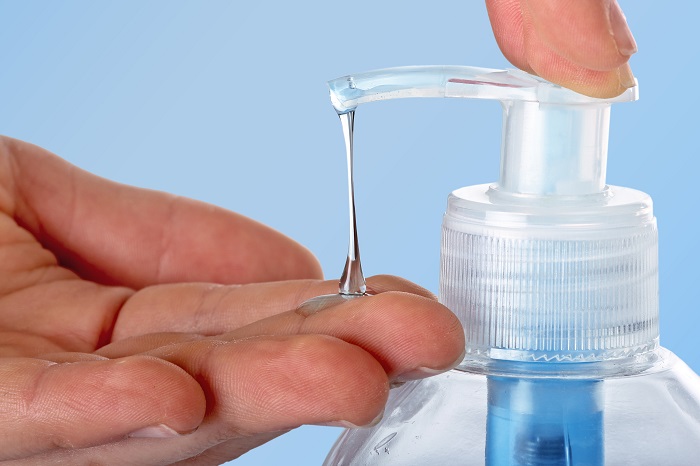 gel antibacterian pentru mâini